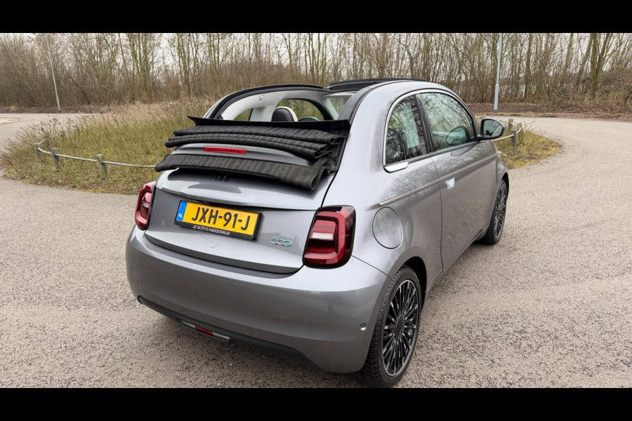 Fiat 500C La Prima 42 kW CABRIO CAMERA CARPLAY LEER NAVI LED-XENON