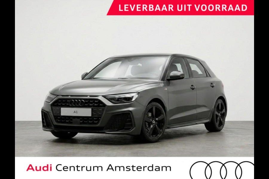 Audi A1 Sportback S edition 25 TFSI 95 pk | Optiekpakket zwart plus | Ambient verlichting | Buitenspiegels inklapbaar | Zwart dak |