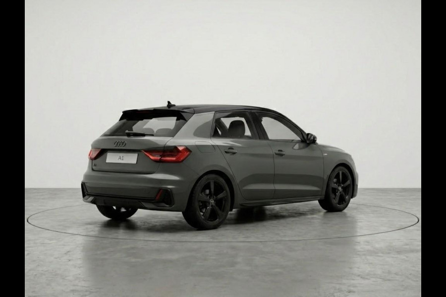 Audi A1 Sportback S edition 25 TFSI 95 pk | Optiekpakket zwart plus | Ambient verlichting | Buitenspiegels inklapbaar | Zwart dak |