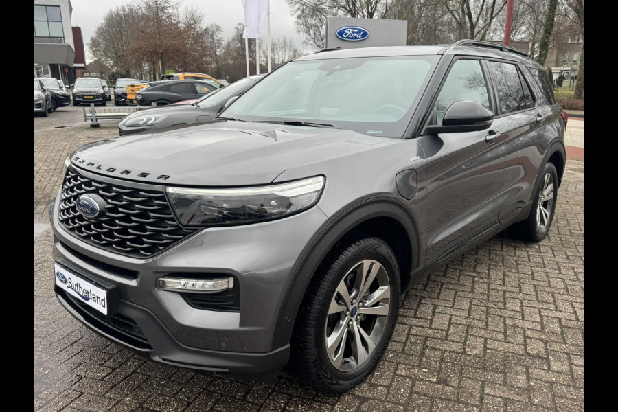 Ford Explorer 3.0 V6 EcoBoost PHEV ST-Line 456pk 7 pers | Panoramadak | Adaptieve Cruise | Stoelverwarming | Full Leder | B&O Audio | 360 graden Camera's | Dealer onderhouden