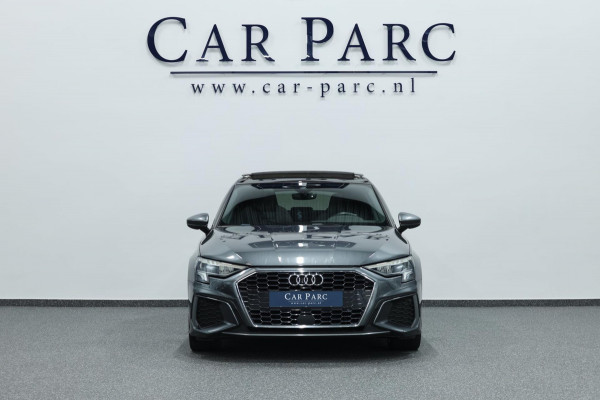 Audi A3 Sportback 35 TFSI S edition S-LINE/LED/VIRTUAL/PANO/HALF LEDER+S.VERWARMING/LMV/CAM/LINE/ACC/ECC/12 MDN GARANTIE!