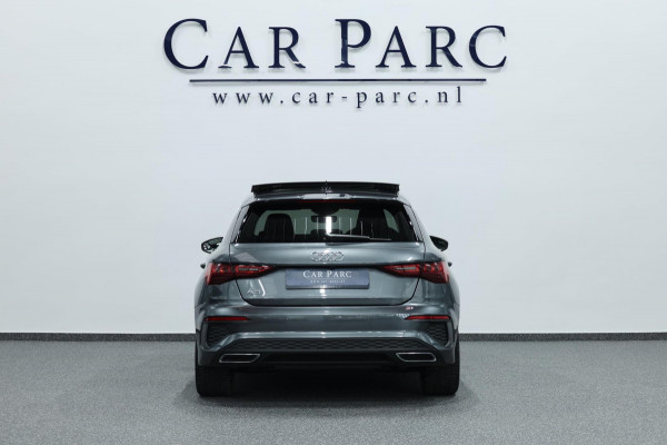 Audi A3 Sportback 35 TFSI S edition S-LINE/LED/VIRTUAL/PANO/HALF LEDER+S.VERWARMING/LMV/CAM/LINE/ACC/ECC/12 MDN GARANTIE!