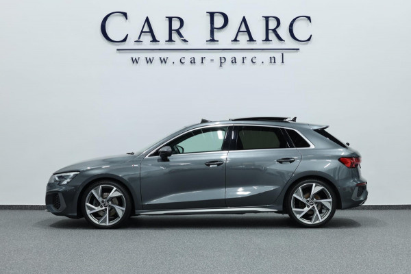 Audi A3 Sportback 35 TFSI S edition S-LINE/LED/VIRTUAL/PANO/HALF LEDER+S.VERWARMING/LMV/CAM/LINE/ACC/ECC/12 MDN GARANTIE!