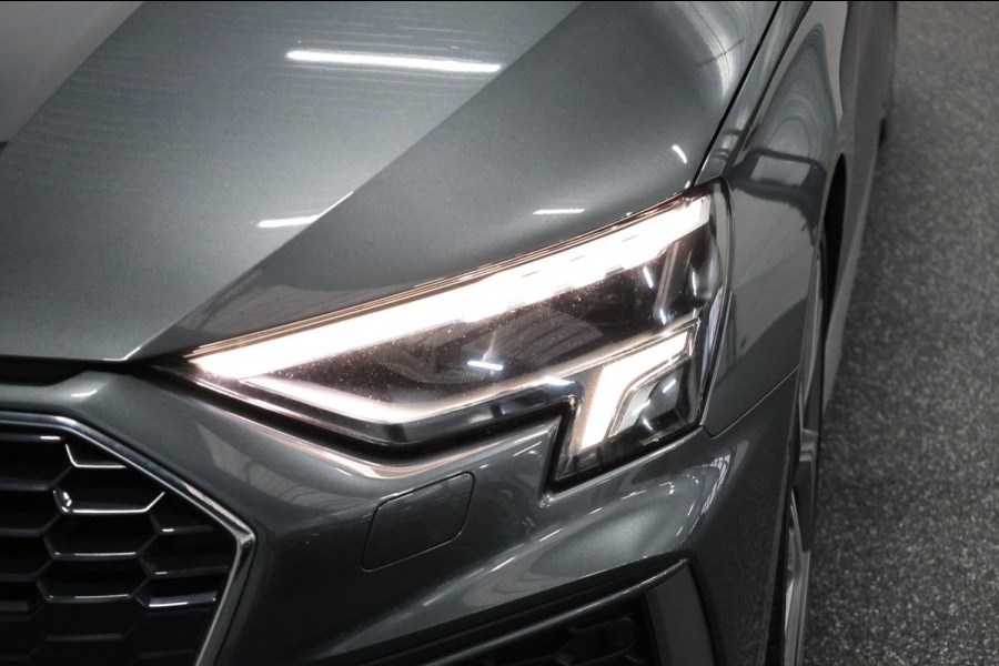 Audi A3 Sportback 35 TFSI S edition S-LINE/LED/VIRTUAL/PANO/HALF LEDER+S.VERWARMING/LMV/CAM/LINE/ACC/ECC/12 MDN GARANTIE!