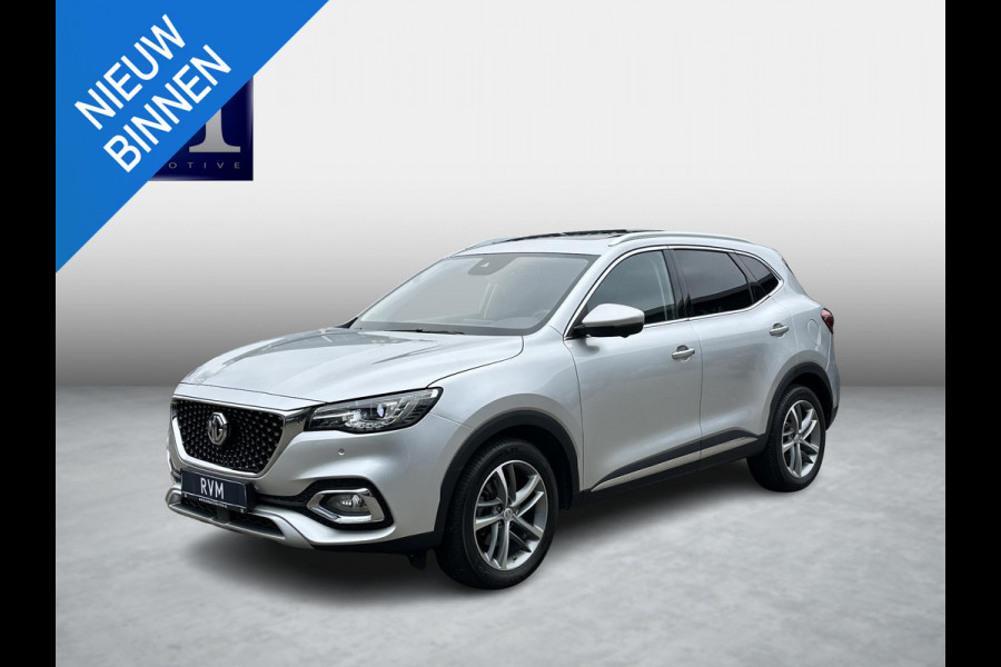 MG EHS 1.5 TGDI Luxury PHEV | MEGA COMPLEET! | TREKHAAK | COMPLETE HISTORIE AANWEZIG | FABRIEKSGARANTIE T/M 11-2030 | 52km WLTP ELECTR RIJBEREIK, TOTAAL RIJBEREIK TOT 1.000km!