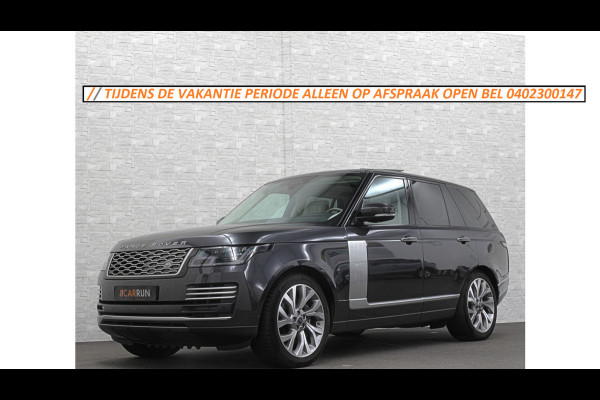 Land Rover Range Rover P400 404pk Hybrid Autobiography | Dealer Onderhouden | Nieuw Accu-Pakket | Panorama | ACC | 360 Camera | Massage | Stoelventilatie V+A | ISO-Glas | Meridian-Sound | Memory Achter | Alcantara Hemelbekleding | Elektrische Achter-Stoelen | Stoelverwarming V+A | 4-Zone Clima | Keyless-Entry | Luchtvering |