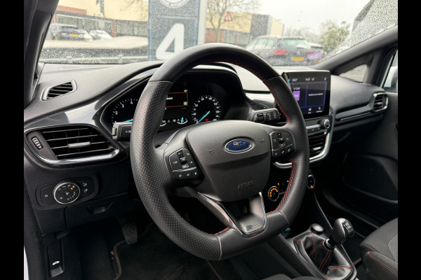 Ford Fiesta BWJ 11-2022 | 1.0T 126PK Hybrid ST-Line | CLIMA | NAVI | SPOILERKIT | CRUISE | SPORTSTOELEN | CARPLAY |