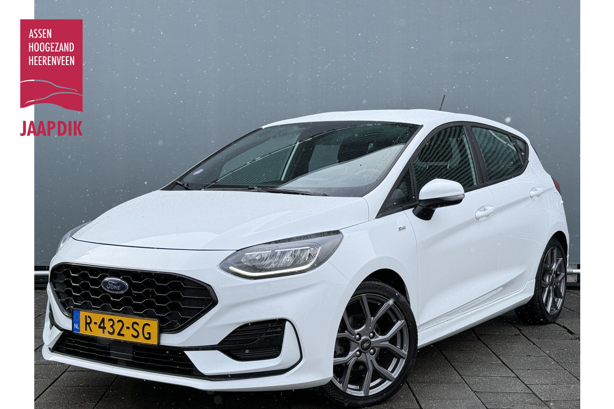 Ford Fiesta BWJ 11-2022 | 1.0T 126PK Hybrid ST-Line | CLIMA | NAVI | SPOILERKIT | CRUISE | SPORTSTOELEN | CARPLAY |