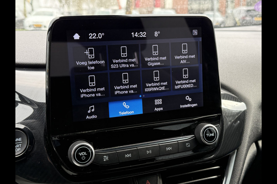 Ford Fiesta BWJ 11-2022 | 1.0T 126PK Hybrid ST-Line | CLIMA | NAVI | SPOILERKIT | CRUISE | SPORTSTOELEN | CARPLAY |