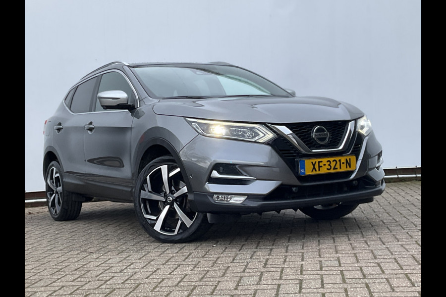 Nissan QASHQAI 1.2 Tekna + 360°Cam Leder Stoelverw. Pano.dak BOSE