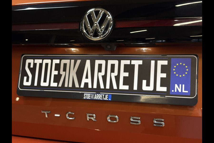 Volkswagen T-Cross 1.0 TSI Style 115pk DSG | Carplay | 18" | Camera | Digitaal cockpit | ACC | Dode hoek | 100% Volkswagen dealer onderhouden!
