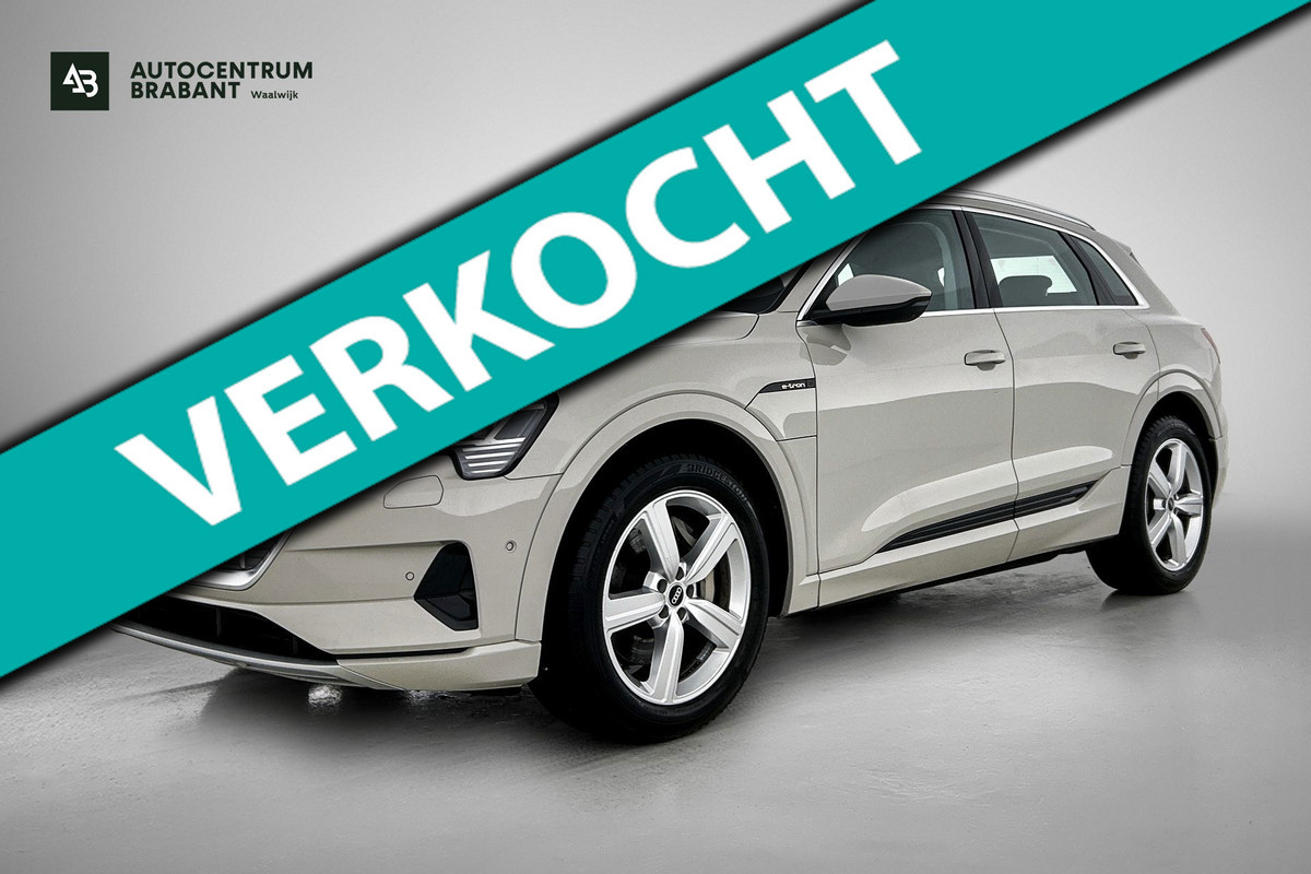 Audi e-tron 55 quattro Business edition 95 kWh (TREKHAAK AFNEEMBAAR, ELEKT. STOELEN, NAVIGATIE, CAMERA, 1e EIGENAAR)