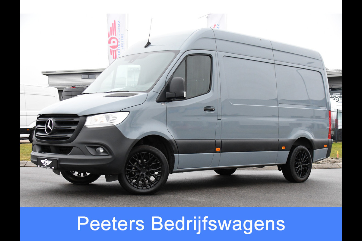 Mercedes-Benz Sprinter 316 2.2 CDI L2H2 PB Edition Camera, Cruise, Carplay, Stoelverwarming, Leder, Trekhaak, Multimedia, 164pk, Automaat, Uniek!