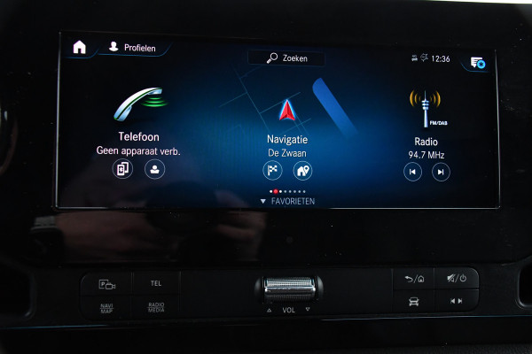 Mercedes-Benz Sprinter 319 V6 3.0 CDI L2H2 Black Edition 360 Camera, Cruise, Carplay, 10,5'' Mbux, LED, Trekhaak, Stoelverwarming, Standkachel, NAVI, Leder, Uniek!