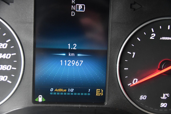 Mercedes-Benz Sprinter 319 V6 3.0 CDI L2H2 Black Edition 360 Camera, Cruise, Carplay, 10,5'' Mbux, LED, Trekhaak, Stoelverwarming, Standkachel, NAVI, Leder, Uniek!