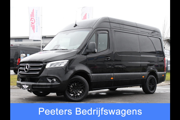 Mercedes-Benz Sprinter 317 1.9 CDI L2 Pro Black Edition FACE LIFT! Camera, Cruise, Carplay, 3500kg Trekhaak, 10,5'' Mbux, LED, Dodehoek, Virtual, Uniek!