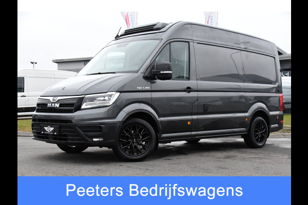 MAN TGE 3.180 35 2.0 L3H3 PB Edition Koel / Vrieswagen Adaptieve Cruise, Camera, Carplay, Nachtkoeling, LED, Leder, Trekhaak, 177pk, Clima, Mulitmedia, Uniek! Koelwagen, Vrieswagen, Vriesauto, Koelauto, Koel, Vries
