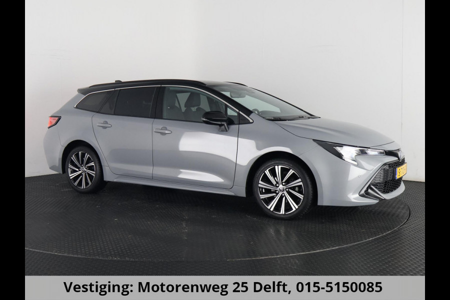 Toyota Corolla Touring Sports 1.8 HYBRIDE BUSINESS PLUS 1e EIG GARANTIE 2033 BI-TONE. TREKHAAK.HALF LEDER. PARKEERSENSOREN . NAVIGATIE .APPLE/ANDROID