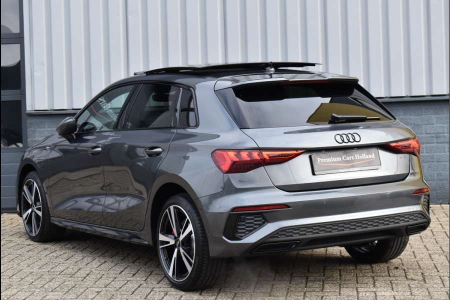 Audi A3 Sportback 45 TFSI e S-Line 245 Pk Pano Navi ACC RS-Stoel Full Led PDC 18 Inch