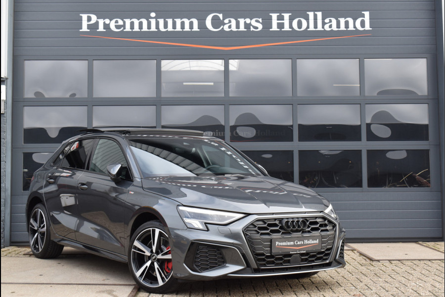 Audi A3 Sportback 45 TFSI e S-Line 245 Pk Pano Navi ACC RS-Stoel Full Led PDC 18 Inch