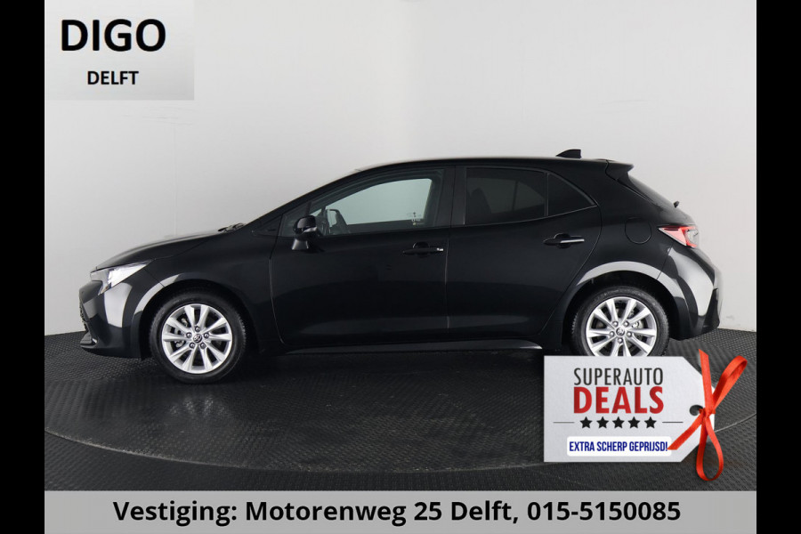 Toyota Corolla HYBRID 140 BUSINESS BLACK ED. GARANTIE 5-2035* 15.000 KM!!! STOEL -EN STUURVERWARMNG . CAMERA . KEYLESS START/STOP . APPLE CARPLAY & ANDROID AUTO