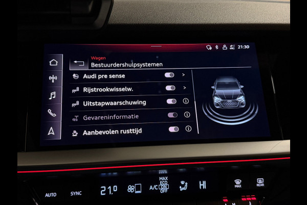 Audi RS3 Limousine 2.5 TFSI RS 3 quattro|PANO|MASSAGE|B&O|ACC|MEMORY|CARPLAY|DEALER ONDERHOUDEN|KEMORA GREY|400PK|BOMVOL!