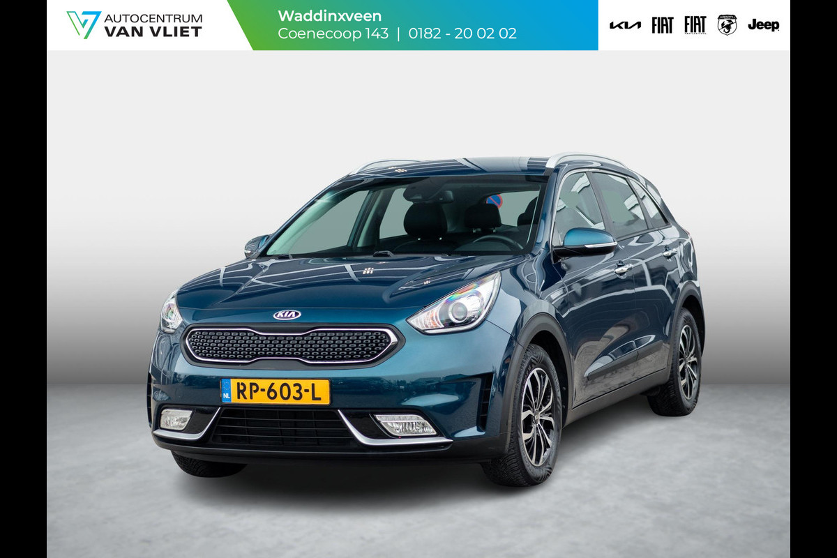 Kia Niro 1.6 GDi Hybrid DynamicLine l Navigatie l Lichtmetalen velgen l 100% onderhouden l
