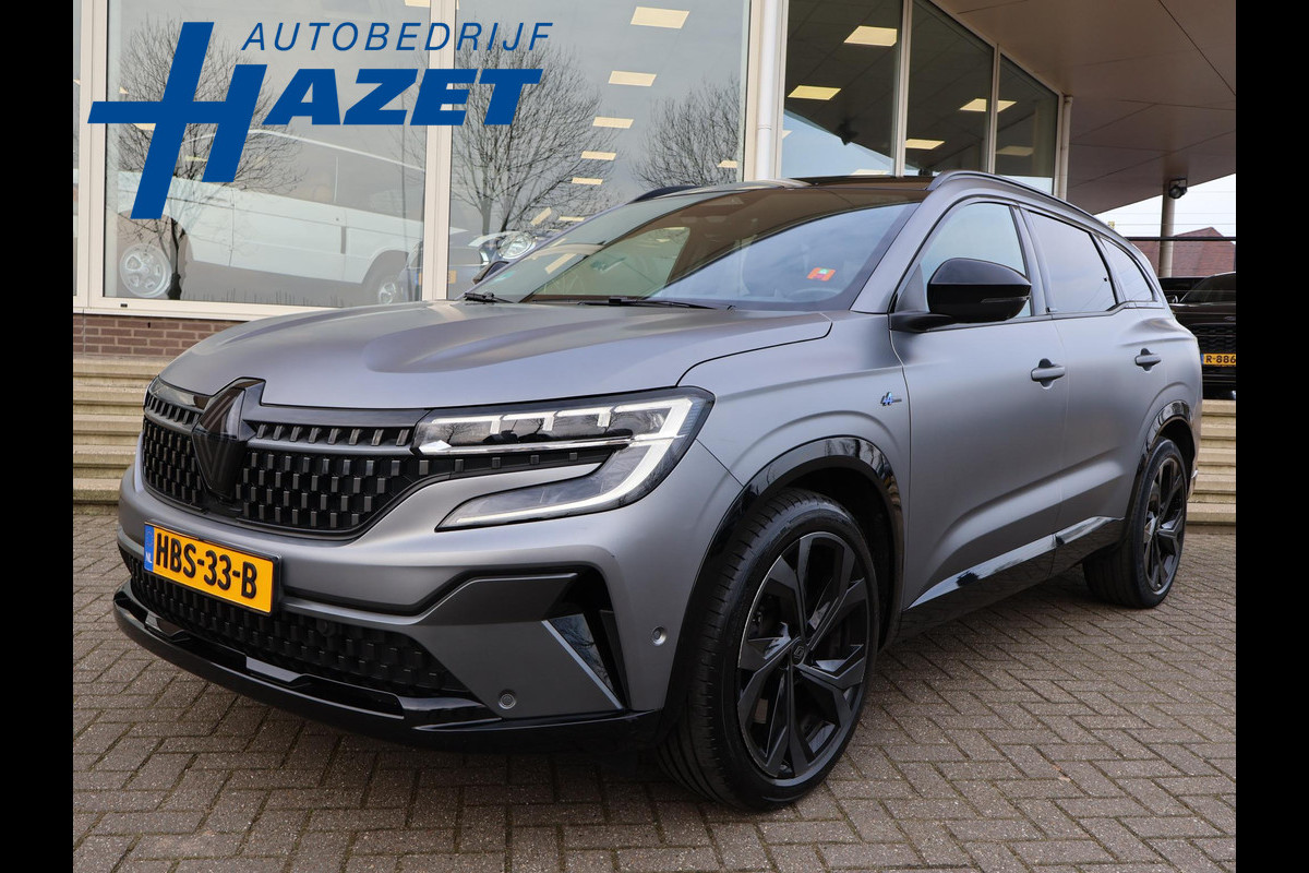 Renault Espace E-TECH FULL HYBRID 200 PK ESPRIT ALPINE 7-PERSOONS MAT GRIJS + MASSAGE | MATRIX LED | HEAD-UP | 360 CAMERA