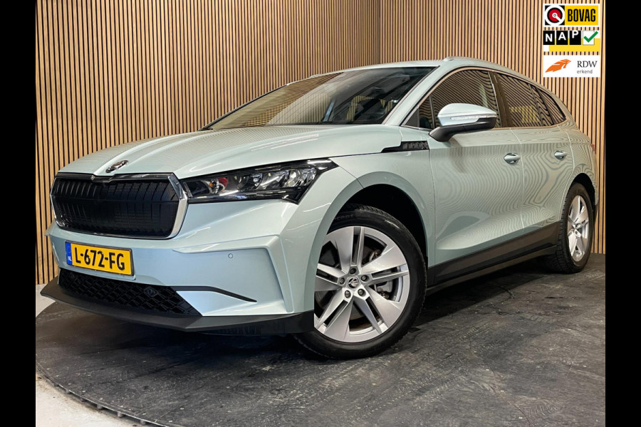 Škoda ENYAQ iV 80|89% SOH|GROTE ACCU|ACC|STOEL+STUURVERW|APPLE CARPLAY/ANDROID AUTO|CAMERA|NAVIGATIE|NL-AUTO|NAP|1e EIG.|INCL.BTW|