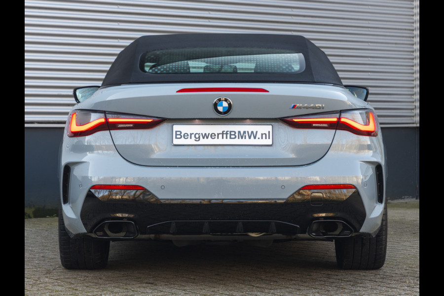 BMW 4 Serie Cabrio M440i xDrive - Trekhaak - Driving Ass Prof - Harman Kardon - Camera