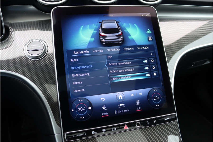 Mercedes-Benz C-Klasse Estate 300 e AMG Line | Panoramadak | Memory | Trekhaak | Premium Sfeerverlichting | Camera | Nightpakket | Dodehoekassistent |