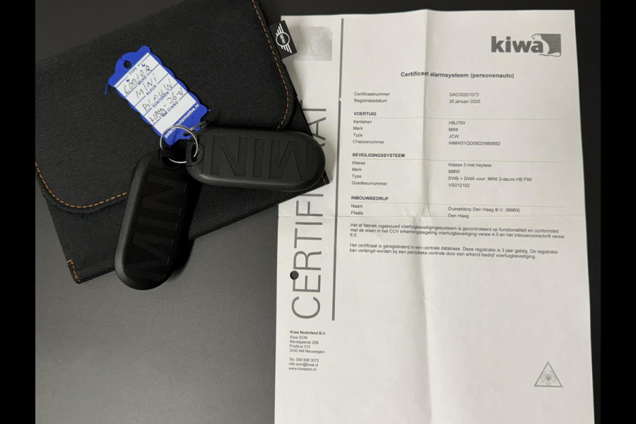 MINI Mini 2.0 JCW John Cooper Works XL Adaptive cruise Climate Cruise Pano 360 camera Navi Apple / Android Stoel-/stuurverwarming