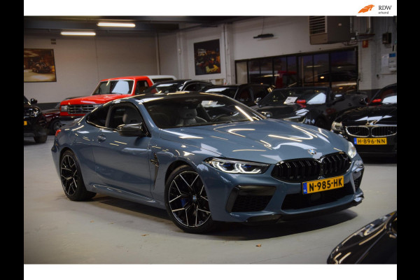 BMW 8 Serie M8 Coupe Competition Carbon Pak.|ACC|B&W|Dealer onderhouden|626pk!!|BTW