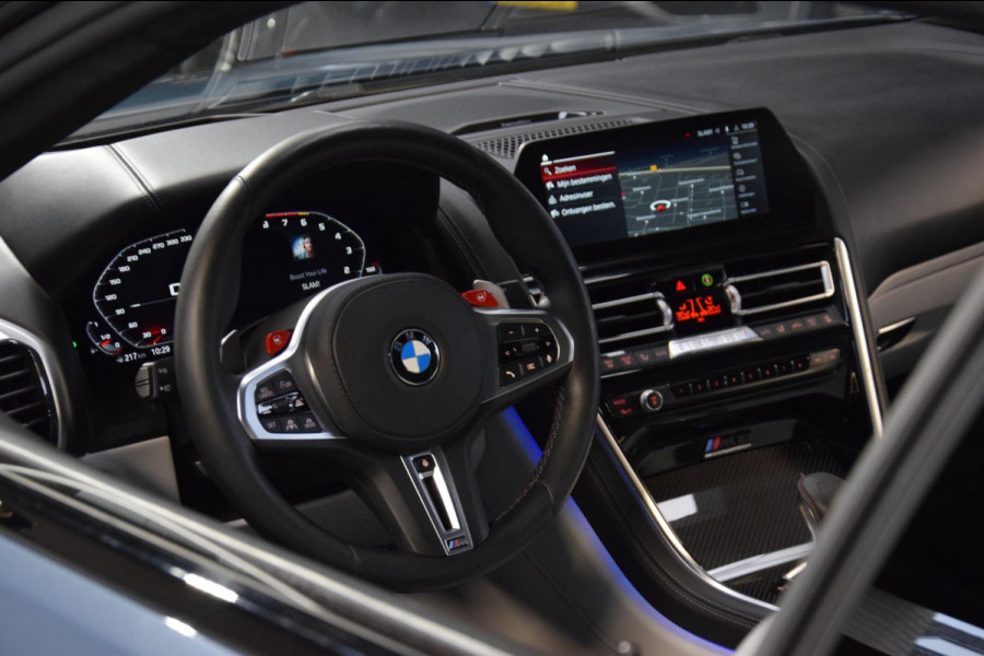BMW 8 Serie M8 Coupe Competition Carbon Pak.|ACC|B&W|Dealer onderhouden|626pk!!|BTW