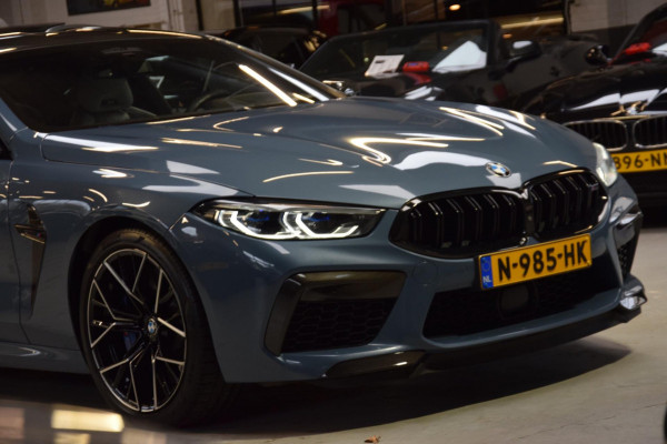BMW 8 Serie M8 Coupe Competition Carbon Pak.|ACC|B&W|Dealer onderhouden|626pk!!|BTW
