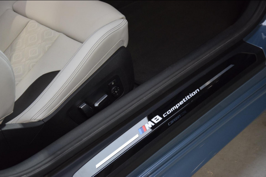 BMW 8 Serie M8 Coupe Competition Carbon Pak.|ACC|B&W|Dealer onderhouden|626pk!!|BTW