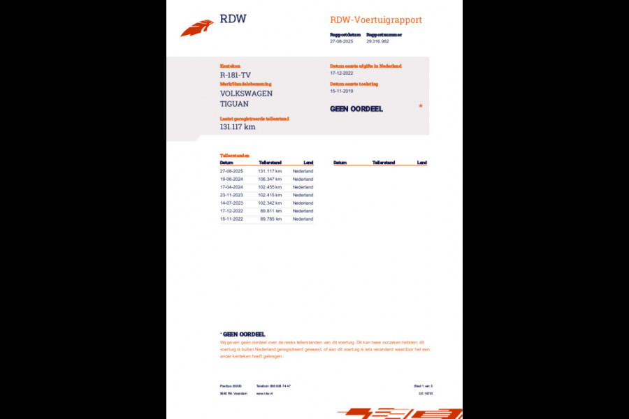 Volkswagen Tiguan 2.0 TSI 4Motion Highline R-Line * Panorama * Dynaudio * Side Assist *