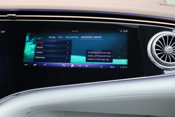 Mercedes-Benz EQS 450+ AMG Line 118 kWh | Facelift | Hyperscreen | Airmatic | Achterasbesturing | Distronic+ | HUD | Verwarmd Stuurwiel | Massage | Stoelventilatie | Digital Light | Panoramadak | Trekhaak |