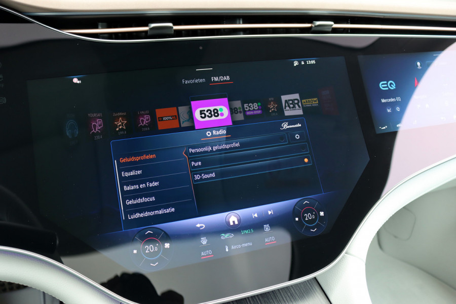 Mercedes-Benz EQS 450+ AMG Line 118 kWh | Facelift | Hyperscreen | Airmatic | Achterasbesturing | Distronic+ | HUD | Verwarmd Stuurwiel | Massage | Stoelventilatie | Digital Light | Panoramadak | Trekhaak |