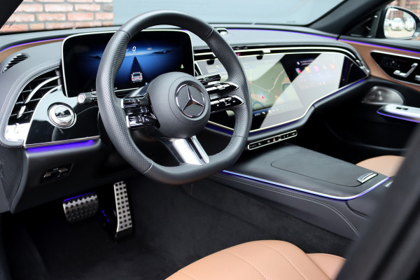 Mercedes-Benz E-Klasse 220 d AMG Line | Hyperscreen | Distronic | Memory | Burmester | Surround Camera | Keyless Go | Digital Light | Nightpakket | Dodehoekassistent |