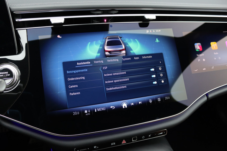 Mercedes-Benz E-Klasse 220 d AMG Line | Hyperscreen | Distronic | Memory | Burmester | Surround Camera | Keyless Go | Digital Light | Nightpakket | Dodehoekassistent |