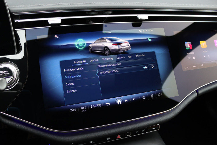 Mercedes-Benz E-Klasse 220 d AMG Line | Hyperscreen | Distronic | Memory | Burmester | Surround Camera | Keyless Go | Digital Light | Nightpakket | Dodehoekassistent |