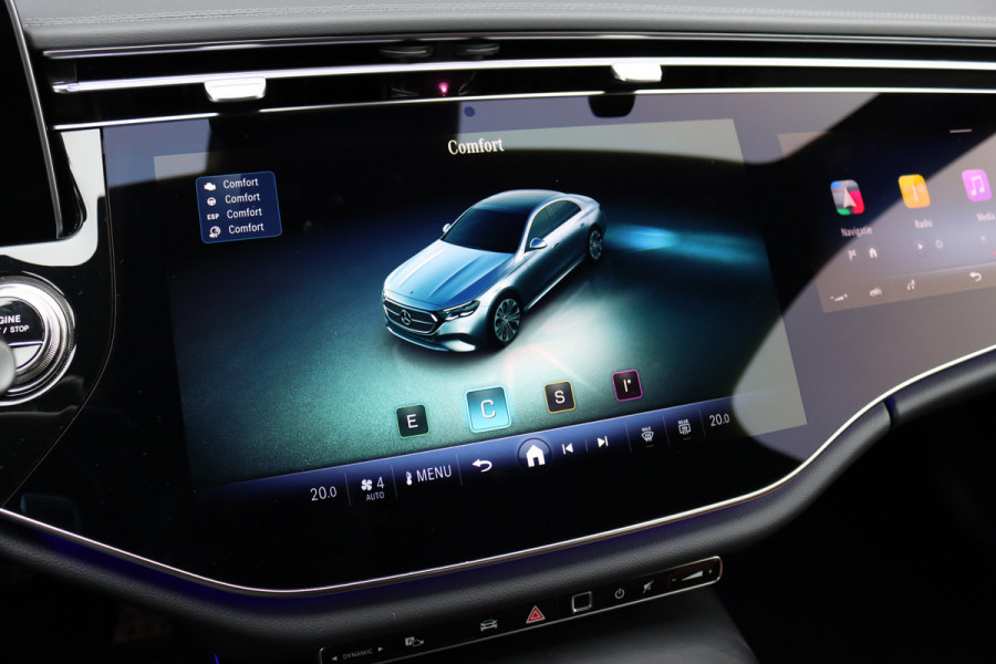 Mercedes-Benz E-Klasse 220 d AMG Line | Hyperscreen | Distronic | Memory | Burmester | Surround Camera | Keyless Go | Digital Light | Nightpakket | Dodehoekassistent |