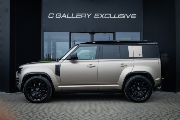 Land Rover Defender 110 4.4 P635 Octa - Petra Copper | BTW | Panorama | Meridian | Luchtvering | Trekhaak