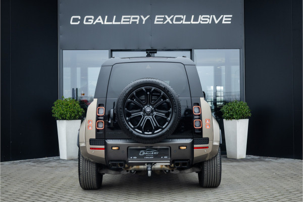 Land Rover Defender 110 4.4 P635 Octa - Petra Copper | BTW | Panorama | Meridian | Luchtvering | Trekhaak