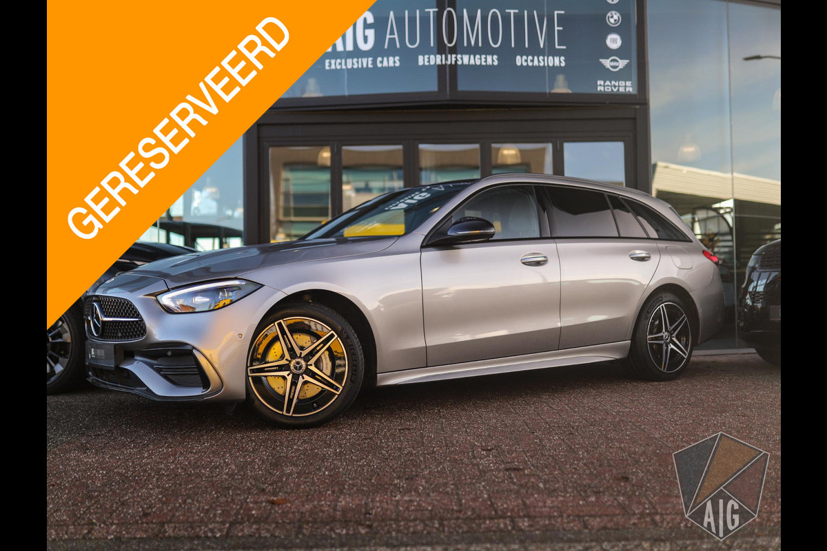 Mercedes-Benz C-Klasse Estate 300 e Business Solution AMG | Massage | Leder | Camera | Pano | Burmester