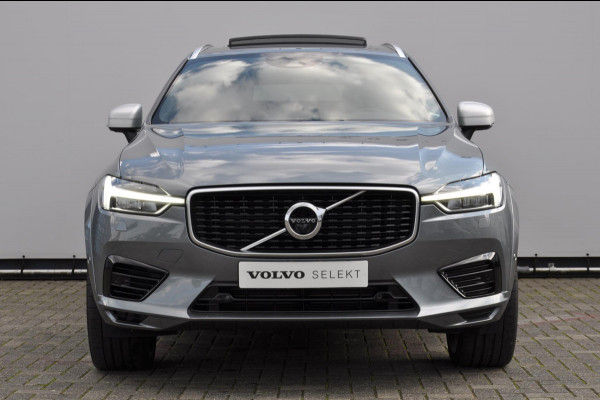 Volvo XC60 T8 390PK Automaat Recharge AWD R-Design / Adaptieve cruise control/ BLIS/ Panoramadak/ Trekhaak/ Head up display/ 360 camera/ Parkeersensoren/ Stoel en stuurwielverwarming