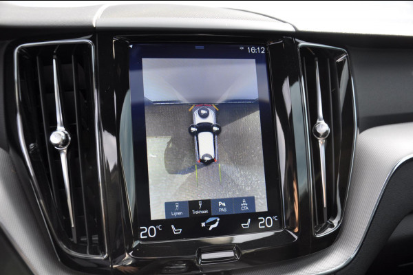 Volvo XC60 T8 390PK Automaat Recharge AWD R-Design / Adaptieve cruise control/ BLIS/ Panoramadak/ Trekhaak/ Head up display/ 360 camera/ Parkeersensoren/ Stoel en stuurwielverwarming