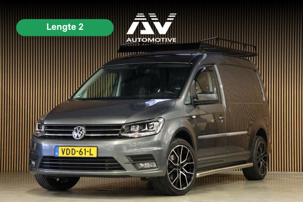 Volkswagen Caddy 2.0 TDI L2H1 185 PK Maxi Exclusive | Bi-Xenon | Navigatie | CarPlay | Trekhaak | DAB | MF Stuur | PDC | Imperiaal | Trekhaak | Sidebars | Alarm | Nieuwe APK | NAP Logisch