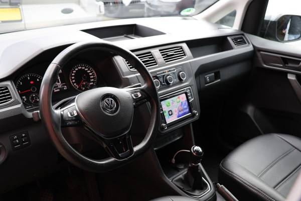 Volkswagen Caddy 2.0 TDI L2H1 185 PK Maxi Exclusive | Bi-Xenon | Navigatie | CarPlay | Trekhaak | DAB | MF Stuur | PDC | Imperiaal | Trekhaak | Sidebars | Alarm | Nieuwe APK | NAP Logisch